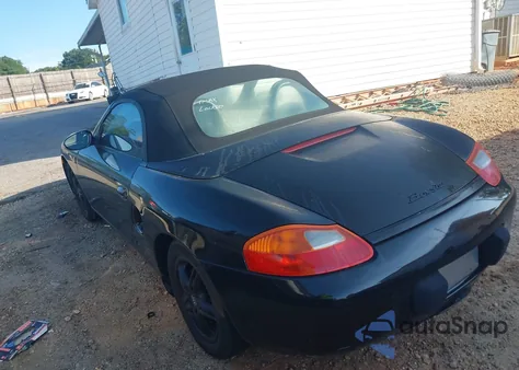 1999 Porsche Boxster из США, поврежденный, VIN WP0CA2983XU631827